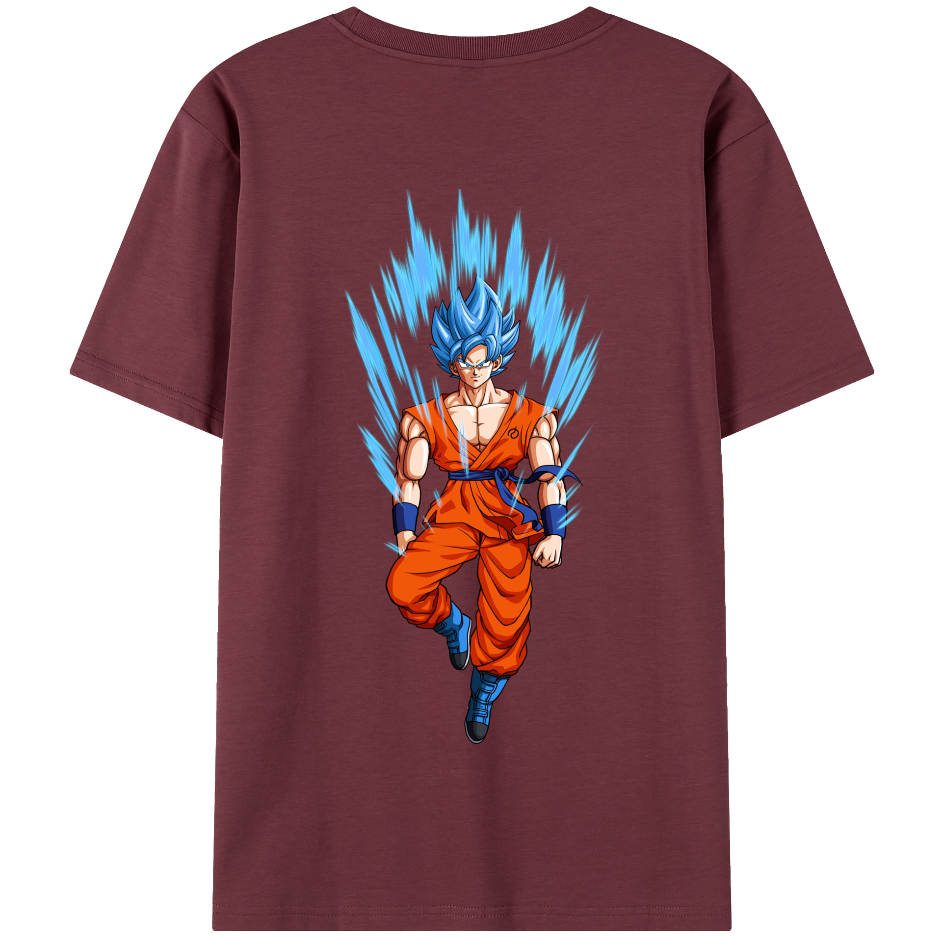 （画像用） ドラゴンボール 孫 悟飯（そんごはん）DRAGON BALL Son Gohan 綿100％半袖Tシャツ（背面プリント）